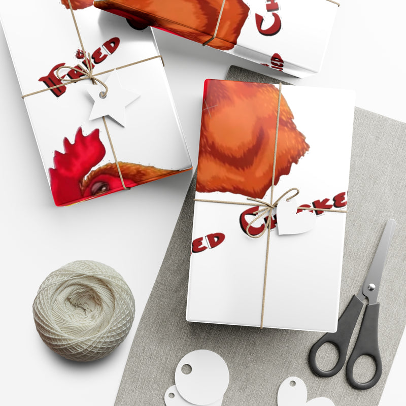 Fried Chicken Gift Wrap Paper 