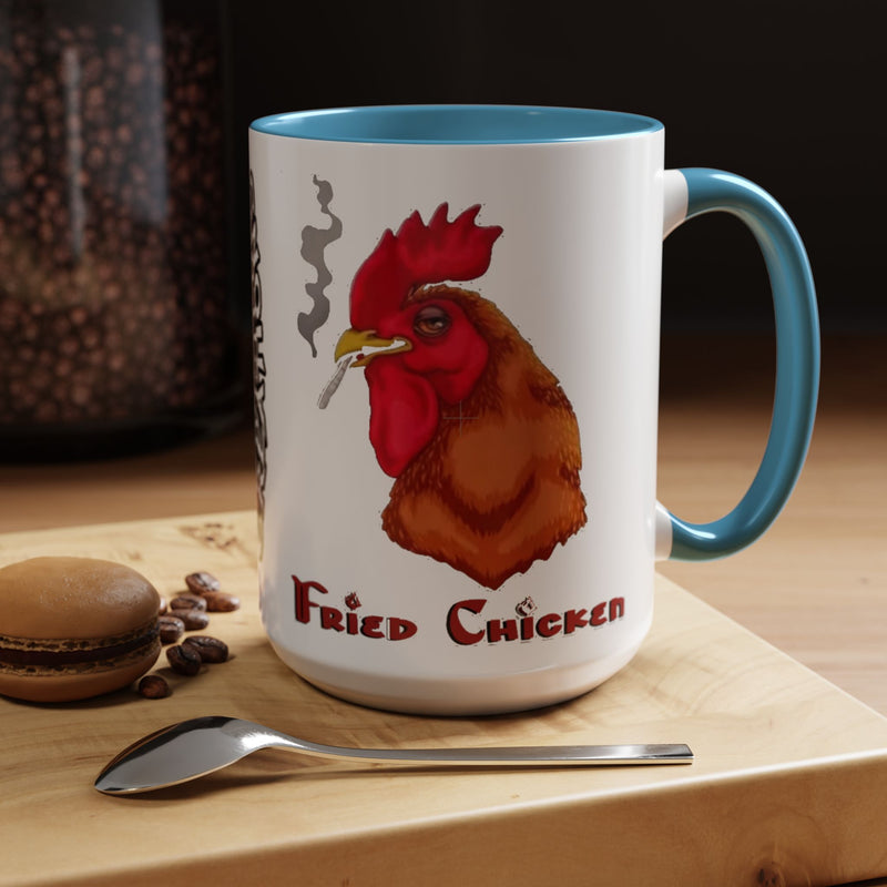 Fried Chicken - Accent Coffee Mug