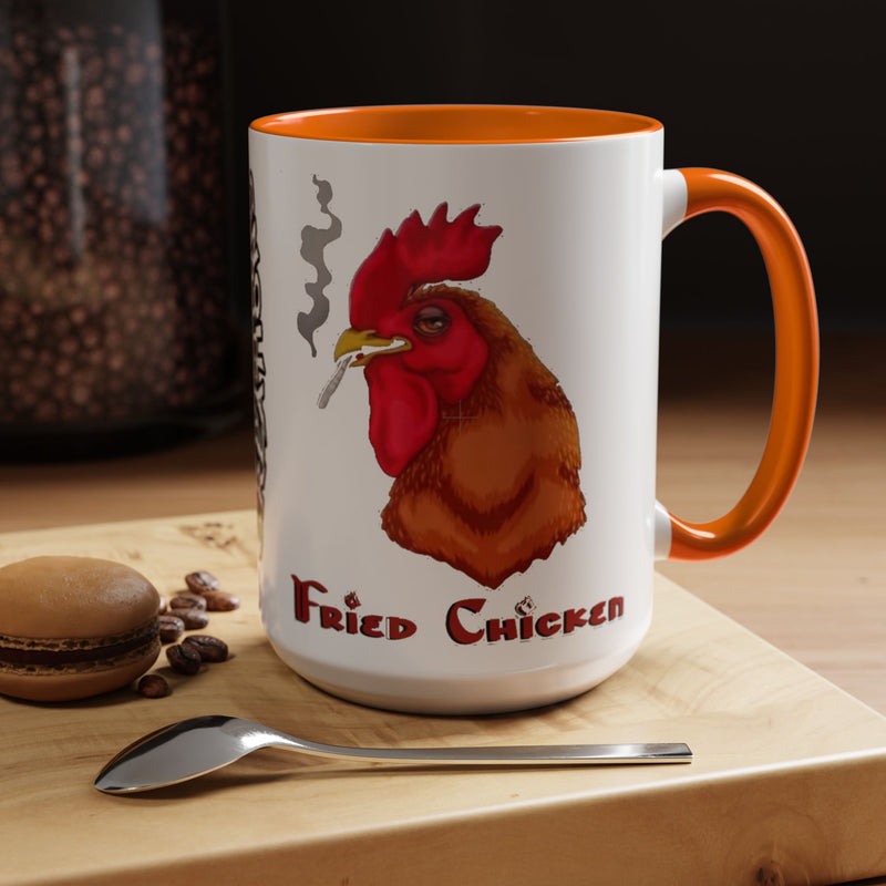 Fried Chicken - Accent Coffee Mug