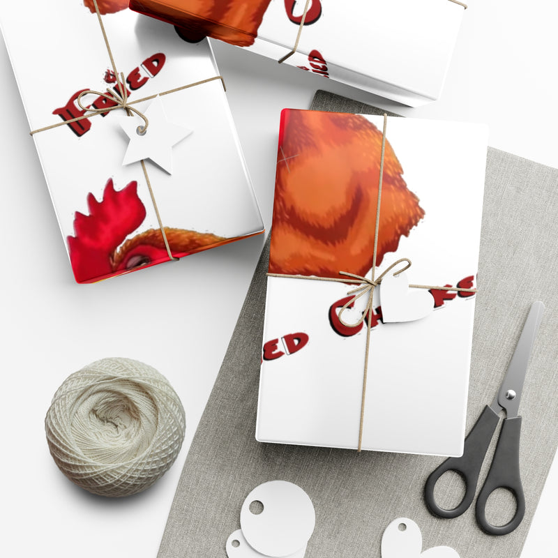 Fried Chicken Gift Wrap Paper 