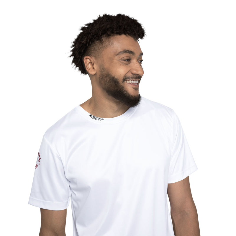 Warning Label Moisture Wicking Tee