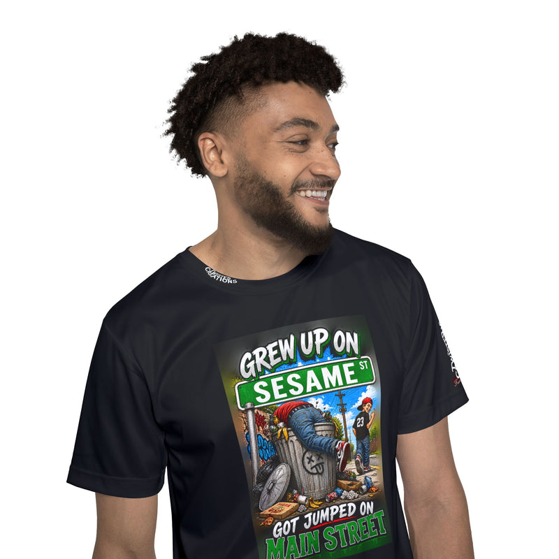Men's Jersey — "Grew Up On" Graphic