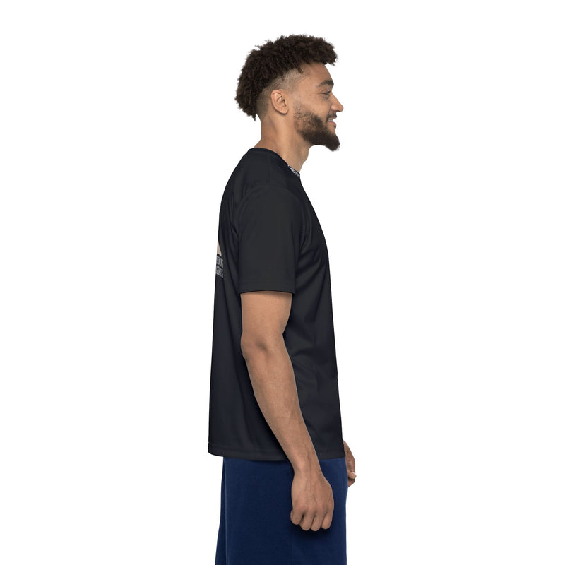 Men's Sports Jersey — "The Party Isn't Over Till You're Smiling for the Mug Shot"