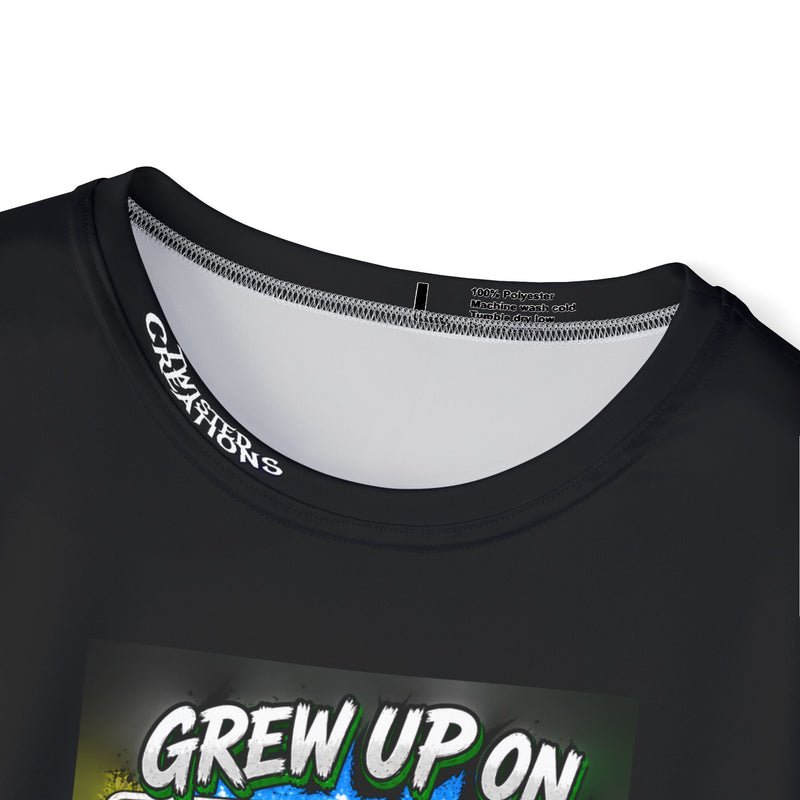 Men's Jersey — "Grew Up On" Graphic