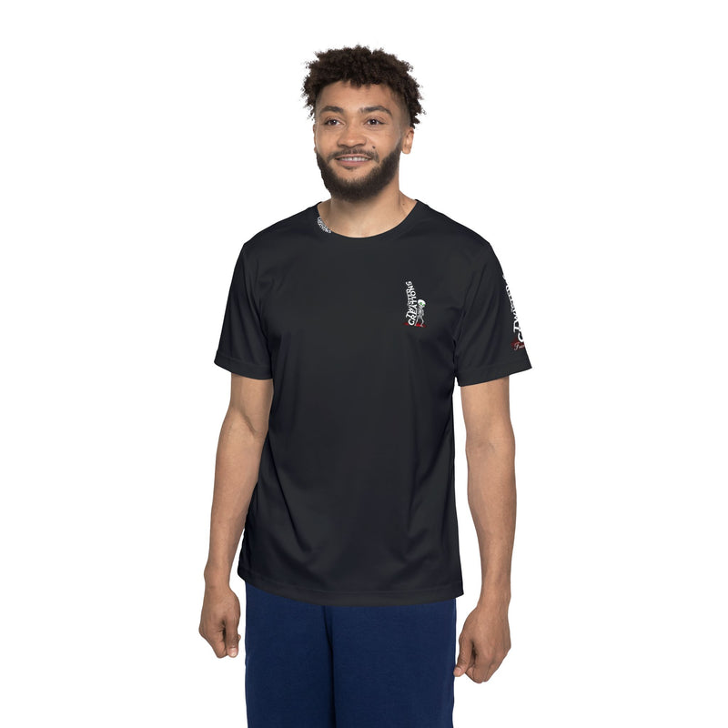 Men's Sports Jersey — "The Party Isn't Over Till You're Smiling for the Mug Shot"