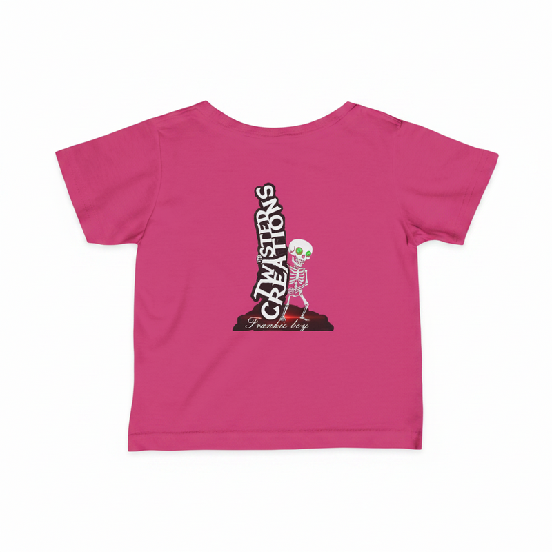 Cute Skull Polo-Style Infant Tee — Stealing the Show