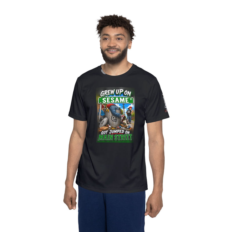 Men's Jersey — "Grew Up On" Graphic
