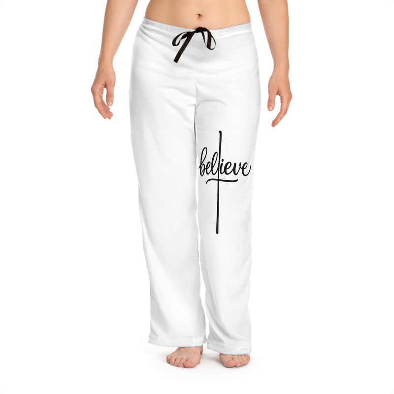 Women’s Pajama Pants with Inspirational Quotes