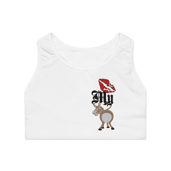 Kiss My Donkey Sports Bra