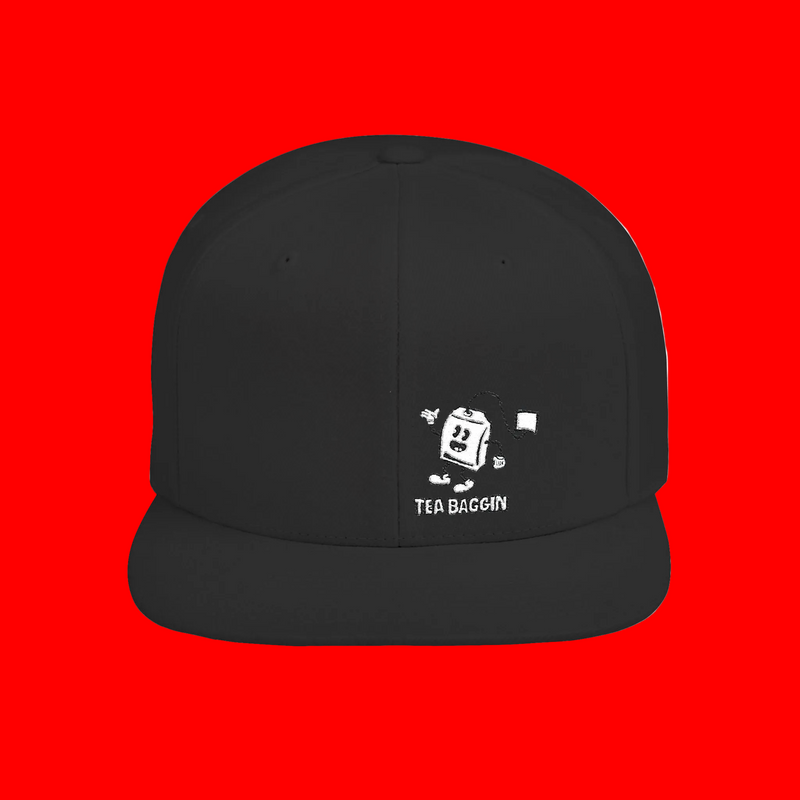 Tea Bagging Embroidered Snapback Cap – Funny Adult Hat