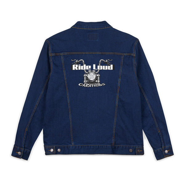 Embroidered Unisex Denim Jacket