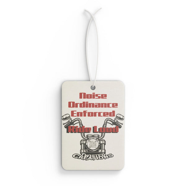 Motorcycle Vibes Air Freshener - Biker Gift - Scented Hang Tag