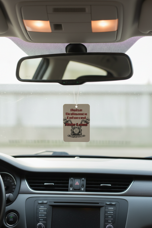 Vehicle Air Freshener- Black Ice- Scented- Hang Tag