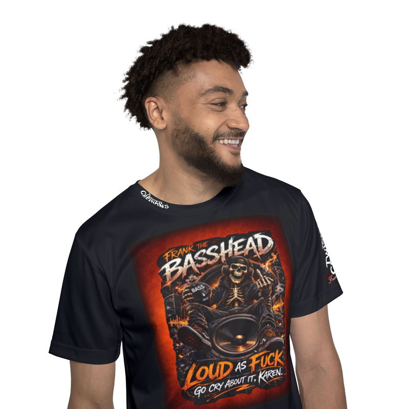 Men's Sports Jersey — "Loud as F*ck" Car Audio Design