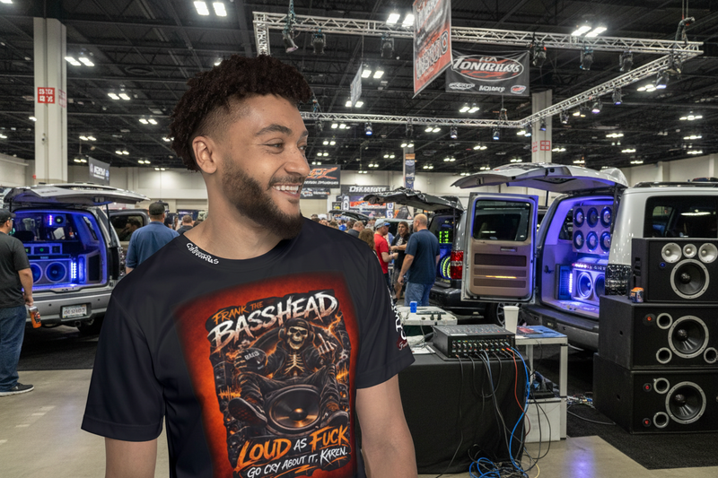 Men's Sports Jersey — "Loud as F*ck" Car Audio Design