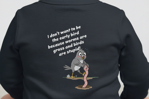 Funny Bird Baby Infant Bodysuit Funny Bird & Wor