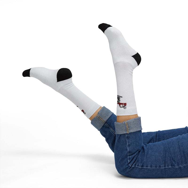 Sublimation Socks W/Frank stealing the Logo