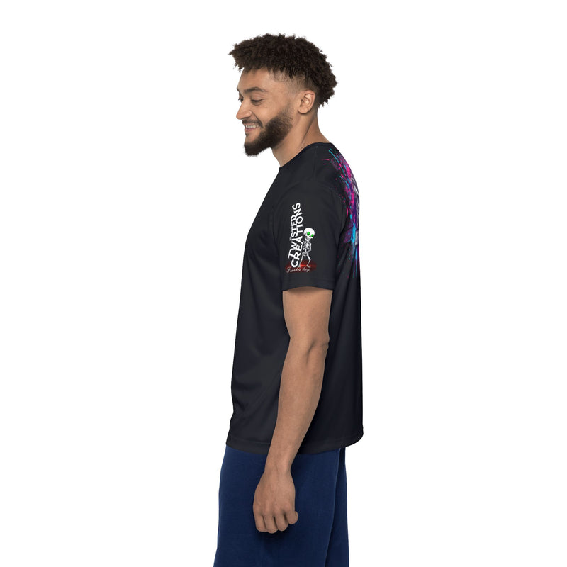 Weird Candle Print Sports Jersey All-Over Print