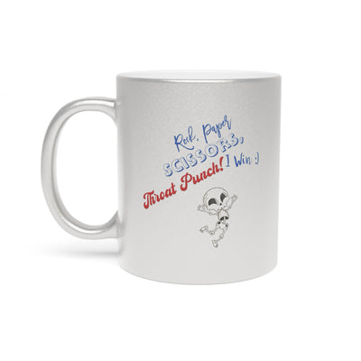 Get Throat Punched 
Metallic Mug