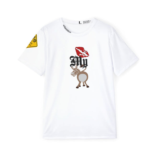 Sporty casual men's jersey with serious attitude 