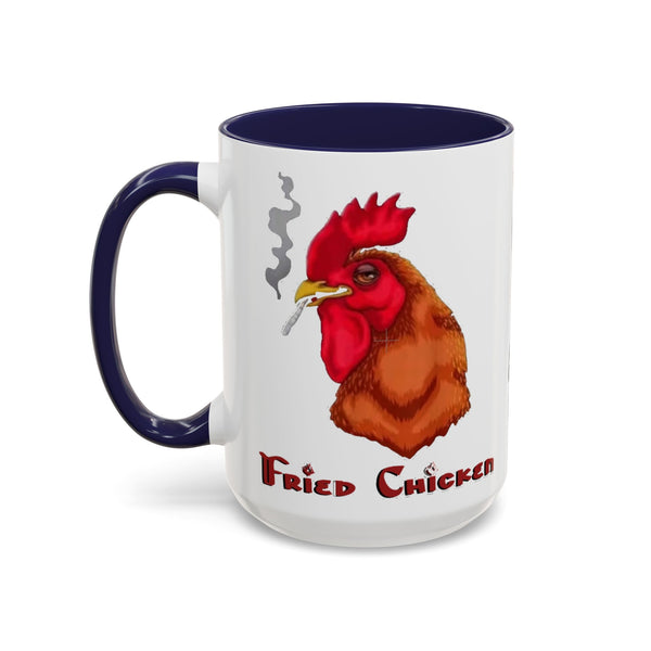 Fried Chicken Lover's Accent Coffee Mug