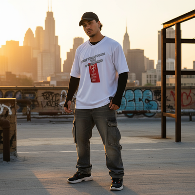 Streetwear Sports Jersey - Funny Attitude Throat Punch - J.L Design