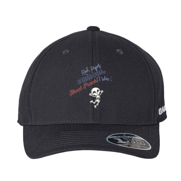 Blackout - FRONT Rock paper scissors-cap