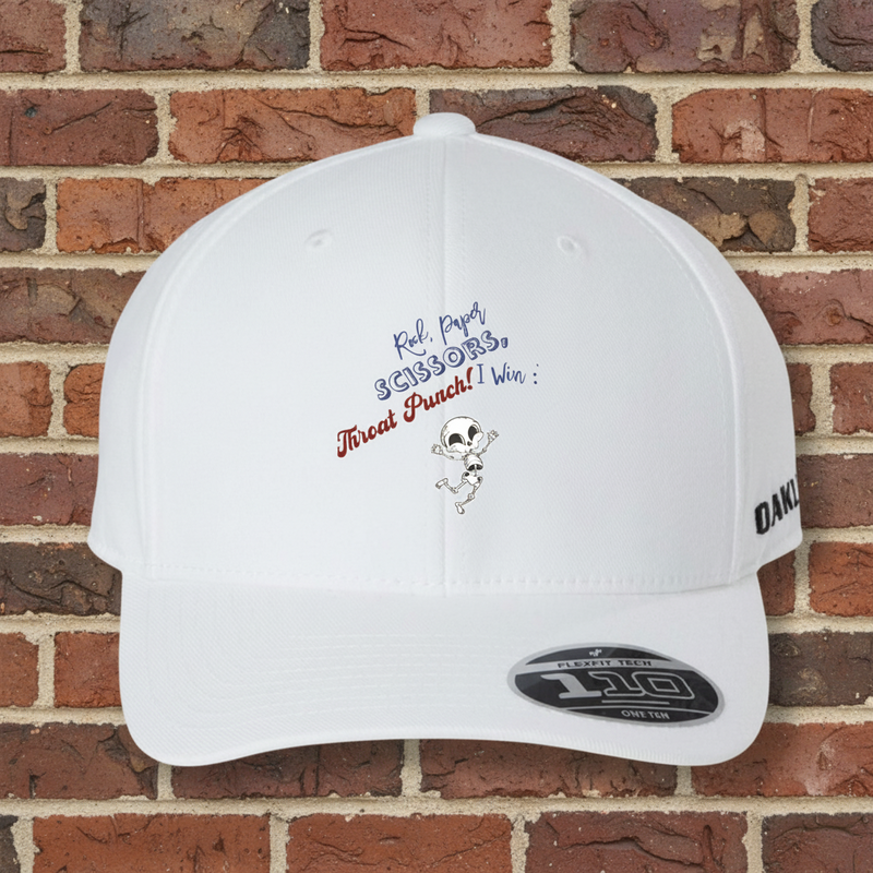 Rock Paper Scissors Snapback Cap – Graphic Hat