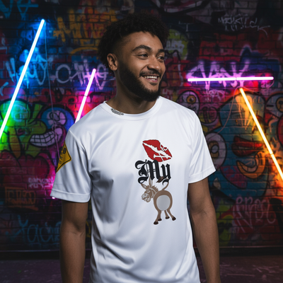 Streetwear Sports Jersey - Sporty Casual Attitude - Athletic Wear